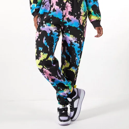 Miniatura 5 de Champion 174 - Pantalón deportivo de forro polar con estampado completo para mujer