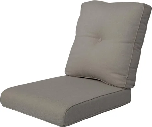 Rilyson Cojines de patio para muebles de exterior, 22 x 24 pulgadas, respaldo alto y asiento profundo, cojín de exterior para sillas de patio, sofá,