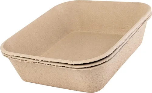Miniatura 8 de Kitty Sift Caja de Arena Desechable para Gatos Jumbo, 6 Unidades, Duradera y Portátil para Viajes y Hogar, Caja de Arena Desechable Ecológica que