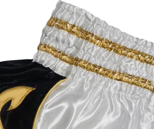 Miniatura 4 de Pantalones cortos de Muay Thai para niños (4 años a 10 años) para boxeo, kickboxing, artes marciales mixtas, entrenamiento para niños y niñas