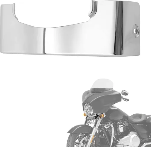 Miniatura 8 de TCT-MOTORPARTS Falda de carenado exterior cromada para Harley Road Glide FLTRX 2015-2023 2022 2021 Cromado