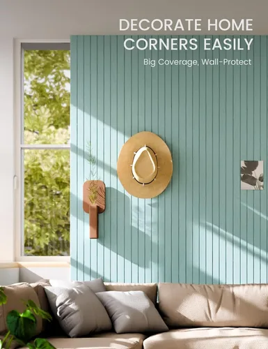 Miniatura 3 de Tablero de anuncios de fieltro grande de 36 x 24 pulgadas, alternativa al tablero de corcho – Paquete de 6 con 40 pestañas adhesivas extraíbles