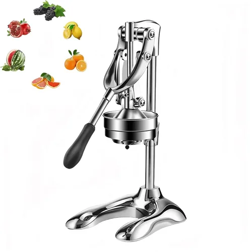 Exprimidor de naranja de hierro fundido de cocina, exprimidor manual de cítricos, exprimidor manual grande, adecuado para naranja, limón, lima, jugo