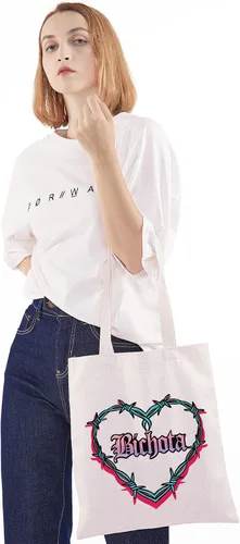 Miniatura 4 de WZMPA Bolsa de maquillaje cosmética de música latina, regalo inspirado en música, fanáticos de la música, bolsa con cremallera para familiares