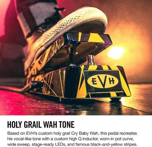 Miniatura 2 de Dunlop Cry Baby EVH Wah EVH95 Pedal de efectos para guitarra