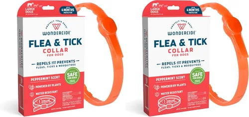 Miniatura 8 de Wondercide Collar para perro, repelente de pulgas, garrapatas y mosquitos para perros, con aceites esenciales naturales, protección de hasta 4 1