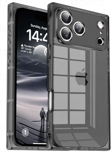 Miniatura 42 de Funda Tzomsze Compatible con iPhone Air Clear Funda, Protección de Cámara, Esquinas Reforzadas TPU Delgada Resistente a Golpes Funda Protectora