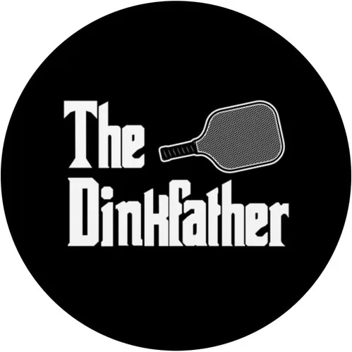 Miniatura 3 de The Dinkfather - Funny Pickleball Paddles Set Pickleball PopSockets Swappable PopGrip