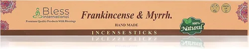 Miniatura 3 de Bless International varillas de incienso 100 % natural hechas a mano, sumergidas a mano, el mejor aroma Incienso y mirra