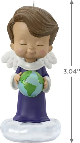 Miniatura 5 de Hallmark Keepsake Adorno de Navidad 2022, Aster de los ángeles de María