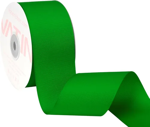 Miniatura 52 de Vatin - Rollo de cinta de grogrén, rollos de 25-50 yardas, perfecto para decoración de bodas, coronas, baby showers, envolturas de paquete de regalo