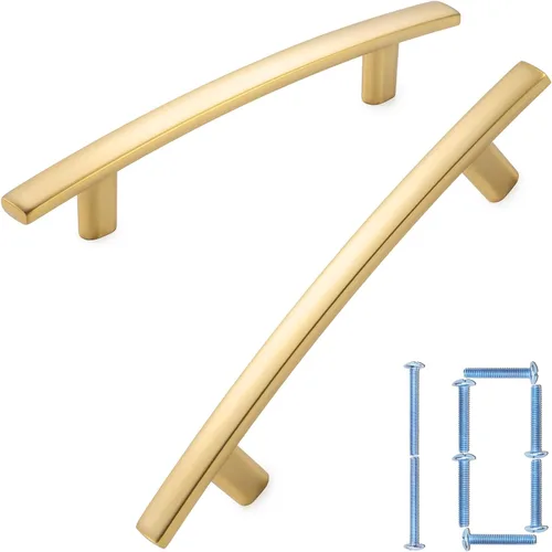 Miniatura 44 de KOOFIZO Paquete de 20 tiradores de bronce aceitado de 3 pulgadas para gabinetes de cocina, manijas de bronce frotado para gabinetes de cocina