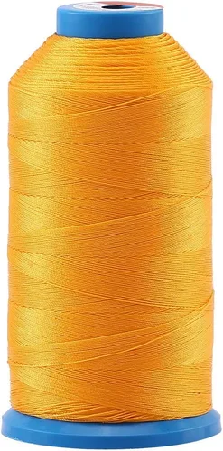 Miniatura 26 de Selric [1500 yardas/recubierto/sin desenredo/22 colores disponibles] Hilos de nailon prensado resistentes #69 T70 tamaño 210D/3 para tapicería