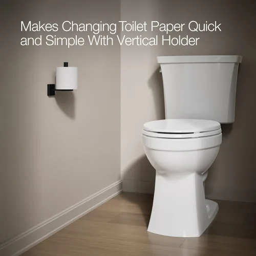 Miniatura 3 de KOHLER Soporte de papel higiénico vertical cuadrado