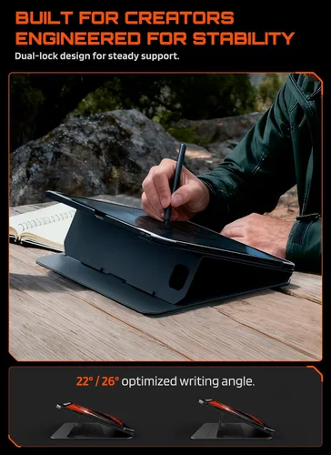 Miniatura 5 de SUPCASE Funda para iPad Pro de 13 pulgadas M5/M4 2025/2024 con soporte para lápices (UB Aero), [soporte ajustable] [contraportada desmontable]