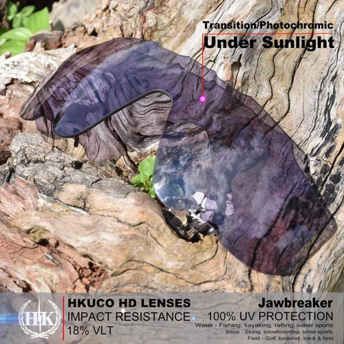 Miniatura 4 de HKUCO Lentes de repuesto para hombre Oakley Jawbreaker