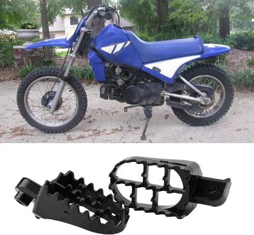 Miniatura 4 de 2 clavijas de pie de motocicleta, pedales de aluminio para PW50 PW80 TW200