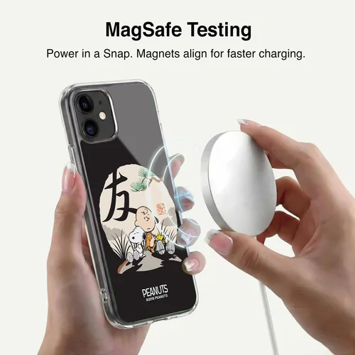 Miniatura 340 de Carcasa de gel para iPhone 7 Plus/iPhone 8 Plus, diseño de Snoopy Oriental de Peanuts, Badges
