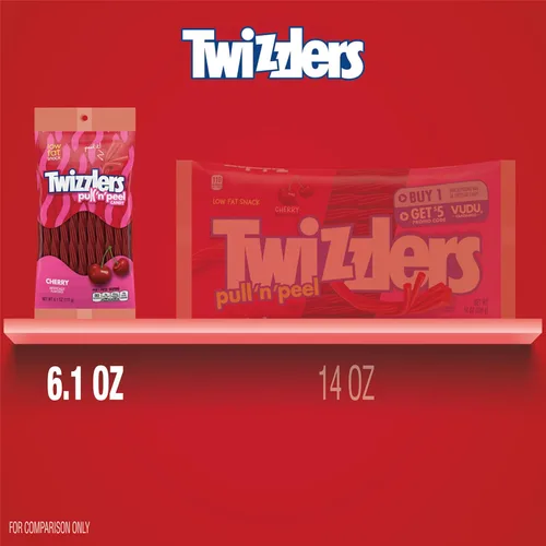 Miniatura 7 de Twizzlers bocaditos sabor cereza