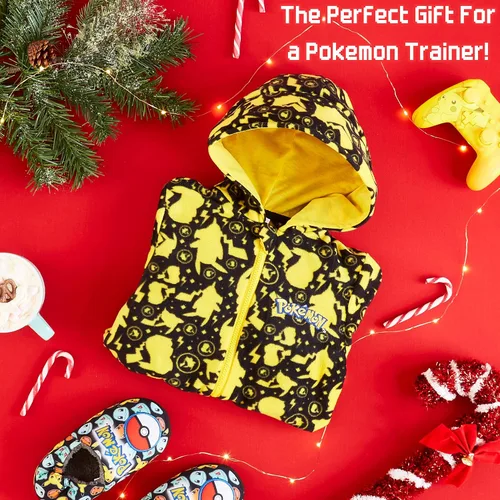 Miniatura 3 de Pokemon Pijama Pikachu de una pieza para adolescentes y niñas