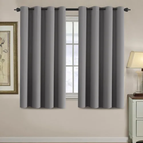 Miniatura 90 de H.VERSAILTEX - Cortinas blackout con aislamiento térmico y ojales en la parte superior, para patios, puertas correderas y división de habitaciones
