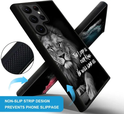 Miniatura 3 de Funda compatible con Samsung Galaxy S22 Ultra, funda delgada y suave a prueba de golpes, funda protectora de poliuretano termoplástico para mujeres