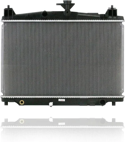 Radiador - Koyorad Compatible/Repuesto para 11-14 Mazda Mazda2 4Cy 1.5/2.0L - Depósito de plástico Núcleo de aluminio - 1 fila - ZYE915200