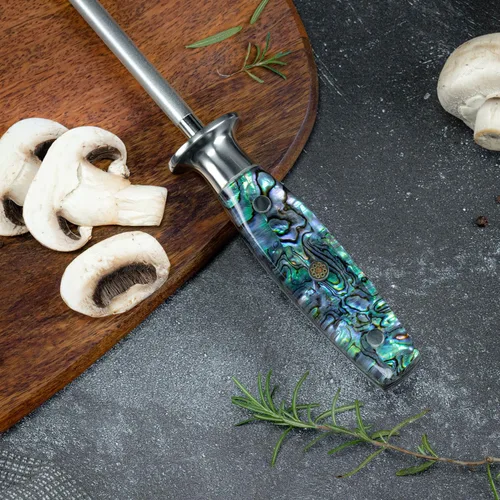Miniatura 5 de SENKEN - Cuchillo profesional de esmeril de acero para afilar, increíblemente fuerte para afilar y afilar cuchillos de hasta 63 HRC incluyendo todos