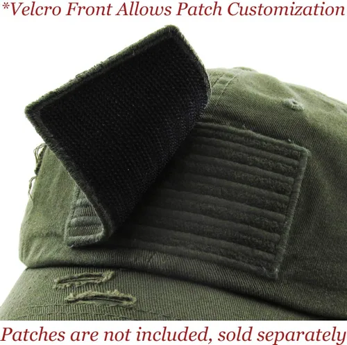Miniatura 139 de KBETHOS Tactical Operator Collection USA Fishing Mesh Ballcap Flag Patch America Outdoors Trucker Baseball Cap