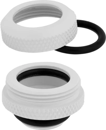 Miniatura 2 de Corsair Hydro X Series XF Hardline 0.551 in OD Fittings, paquete de cuatro unidades, color blanco