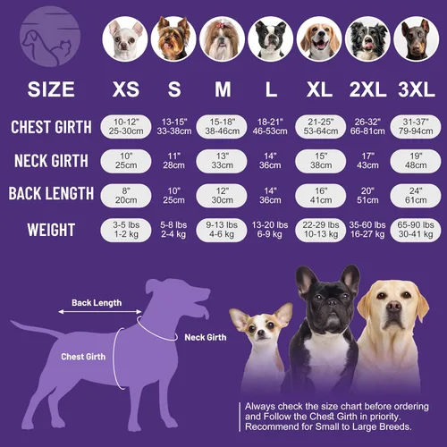 Miniatura 2 de cyeollo Pijamas para Perros de Forro Polar, Abrigo Térmico para Perros, Pijamas para Perros, Enterizo Elástico para Perros, Abrigo para Perrita, 3#