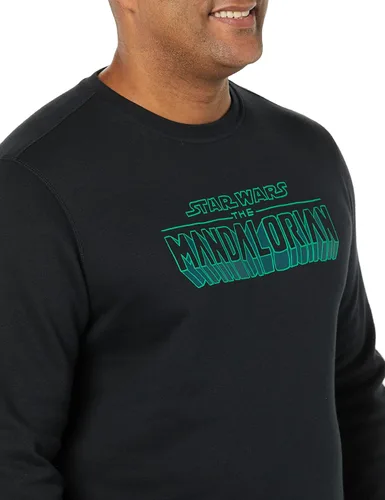 Miniatura 4 de Tienda Essentials Disney Marvel Star Wars - Sudadera de forro polar con cuello redondo para hombre