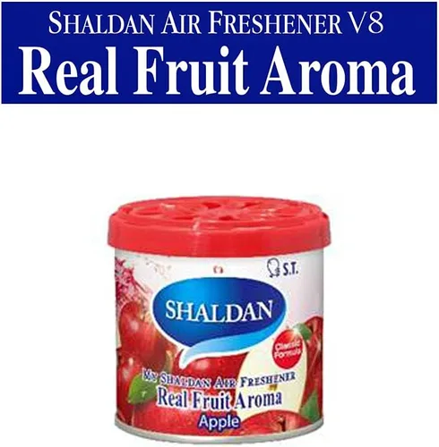 Miniatura 2 de My Shaldan V8 - Ambientador de coche de fórmula clásica original, aroma de manzana, aroma a base de gel de alta calidad y fragancia fresca de larga