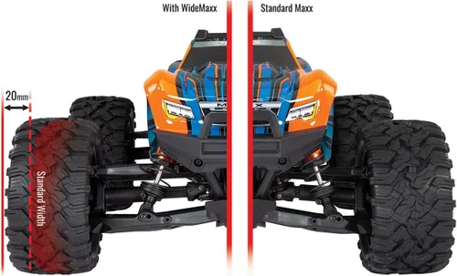Miniatura 2 de Traxxas Black WideMaxx Kit de suspensión TRA8995