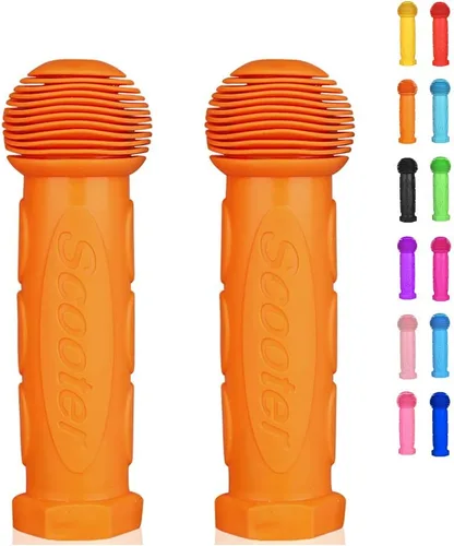 Manillar de Agarre para Patinete 1 Par de Agarre para Bicicleta Adecuado para Patinetes Infantiles de 2-3-4 Ruedas, Bicicletas para Niños, Coche de