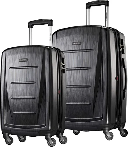 Miniatura 223 de Samsonite Winfield 2 Equipaje rígido con ruedas giratorias, Azul profundo, Juego de 3 piezas (20/24/28)