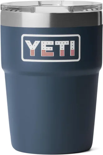 Miniatura 13 de YETI Rambler - Vaso apilable de 16 onzas, aislado al vacío, de acero inoxidable con tapa MagSlider Apilable