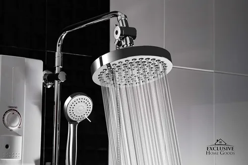 Miniatura 6 de Cabezal de ducha con combinación manual, cabezal de ducha de alta presión tipo lluvia de 6 pulgadas con manguera manual de 70 pulgadas para baño