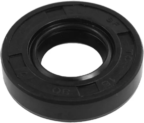 Miniatura 55 de uxcell Caucho doble de los labios del sello de aceite del eje rotatorio métrico 49.2x82.0x16.4 ft m TC, negro