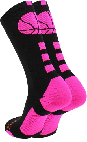 Miniatura 2 de Calcetines de baloncesto para niños, niñas, hombres, mujeres, calcetines atléticos, tallas para jóvenes y adultos, fabricados en los Estados Unidos