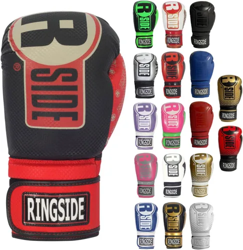 Miniatura 23 de Ringside Apex - Guantes de boxeo IMF-Tech con soporte seguro para la muñeca, guantes de boxeo sintéticos para hombres y mujeres