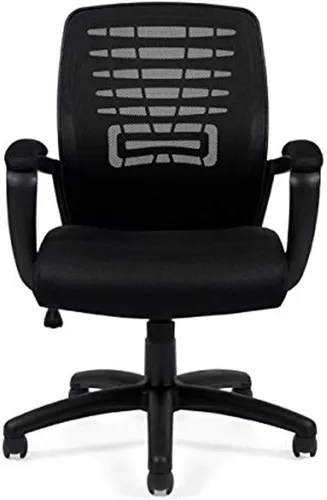 Miniatura 10 de GOF Silla ergonómica de escritorio de oficina trasera de malla, asiento de tareas para conferencias, gestión, oficina en casa, diseño cómodo