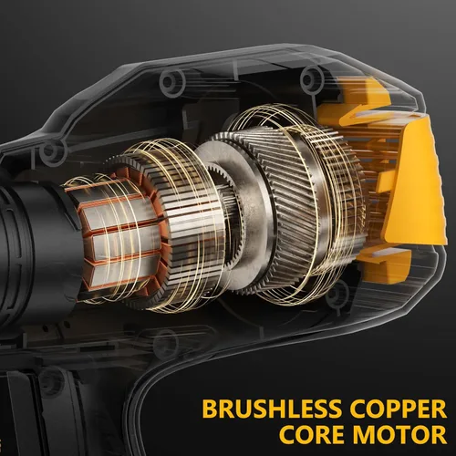 Miniatura 2 de Pulverizador de pintura inalámbrico sin escobillas para batería Dewalt de 20 V, 4 boquillas, viscosidad de 150 Din/s, caudal de 33.8 fl oz/min