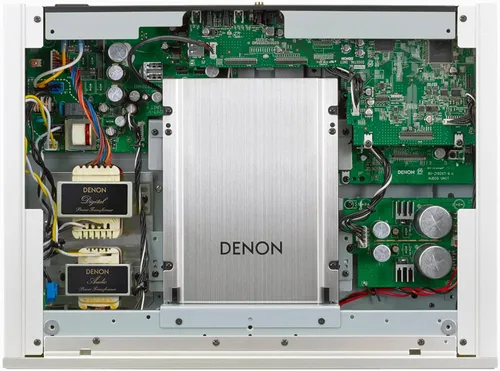 Miniatura 5 de Denon DCD-1700NE Reproductor SACD, Reproductores de CD para el hogar, convertidor D/A de 192 kHz/32 bits de ultra precisión, diseño resistente a