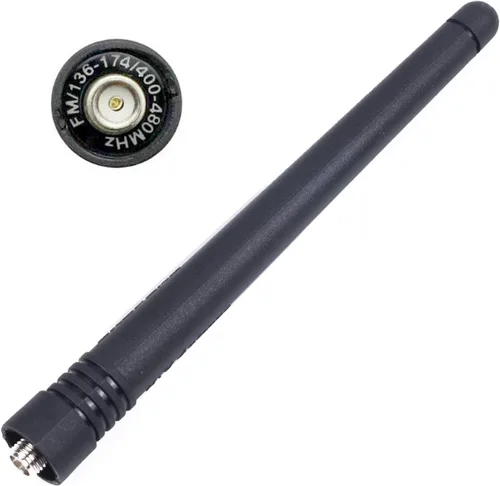 Mengshen Baofeng - Antena original SMA-hembra de doble banda para radio UV-5R FM/VHF/UHF 136-174/400-470MHz, UV-5R_T1