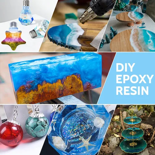Miniatura 6 de M.A.K - Pigmento de resina epoxi, 27 botellas de tinte líquido transparente, colorante de resina de alta concentración para manualidades, coloración