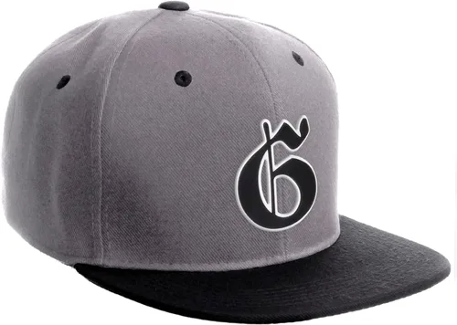 Miniatura 182 de Daxton Gorra clásica con visera de billete plano con letras del alfabeto inglés antiguo de la A a la Z