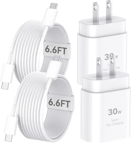 Miniatura 19 de Cable de carga rápida USB C a USB C de 10 pies de largo, cable de carga rápida tipo C para iPhone 17/17 Pro/17 Pro Max/16/16 Pro/16 Pro Max/15/15