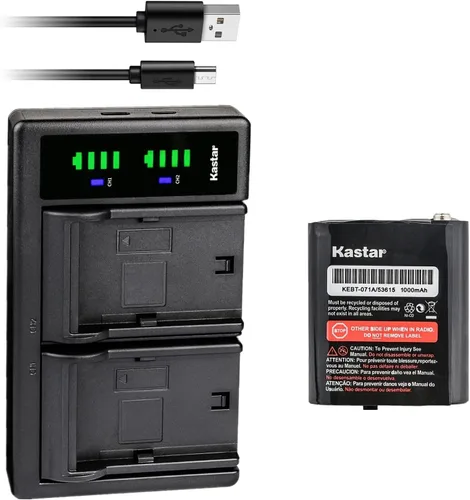 Miniatura 8 de Kastar Smart Dual Battery Charger Replacement for Motorola TalkAbout MR356 MR356R MS350 MS350R MS355R MT350 MT350R MT352 MT352R MT352TPR MC220