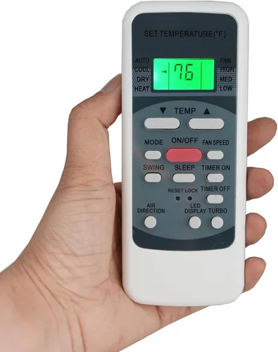 Miniatura 7 de Mando a Distancia de Repuesto para Aire Acondicionado Premium RG51ME/EU TGM RG51ME/UE (Displicación FahFahrenheit)